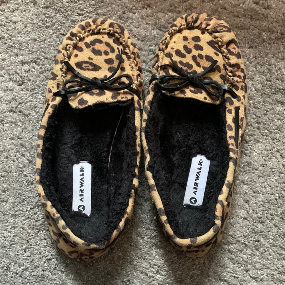 Cheetah moccasins